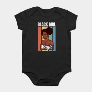 Black Girl Magic, Sexy Black Woman, Black women, Black Queen Baby Bodysuit